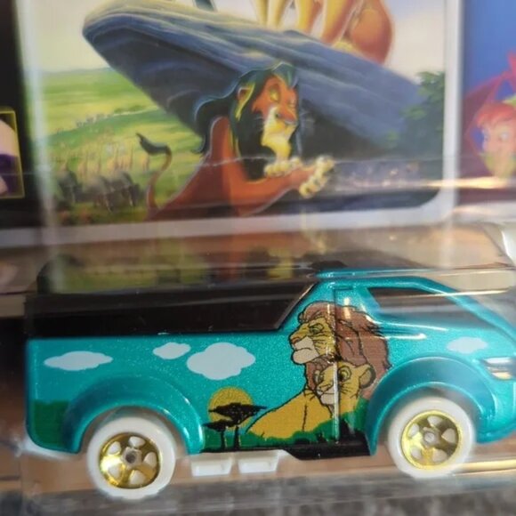 The Vanster Hot Wheels- Blue Disney The Lion King Edition Brand New - Picture 4 of 7